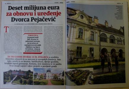 Nacional o obnovi i uređenju Dvorca Pejačević